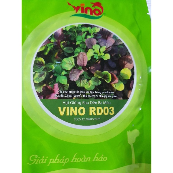Hạt giống rau dền 3 màu VINO RD03