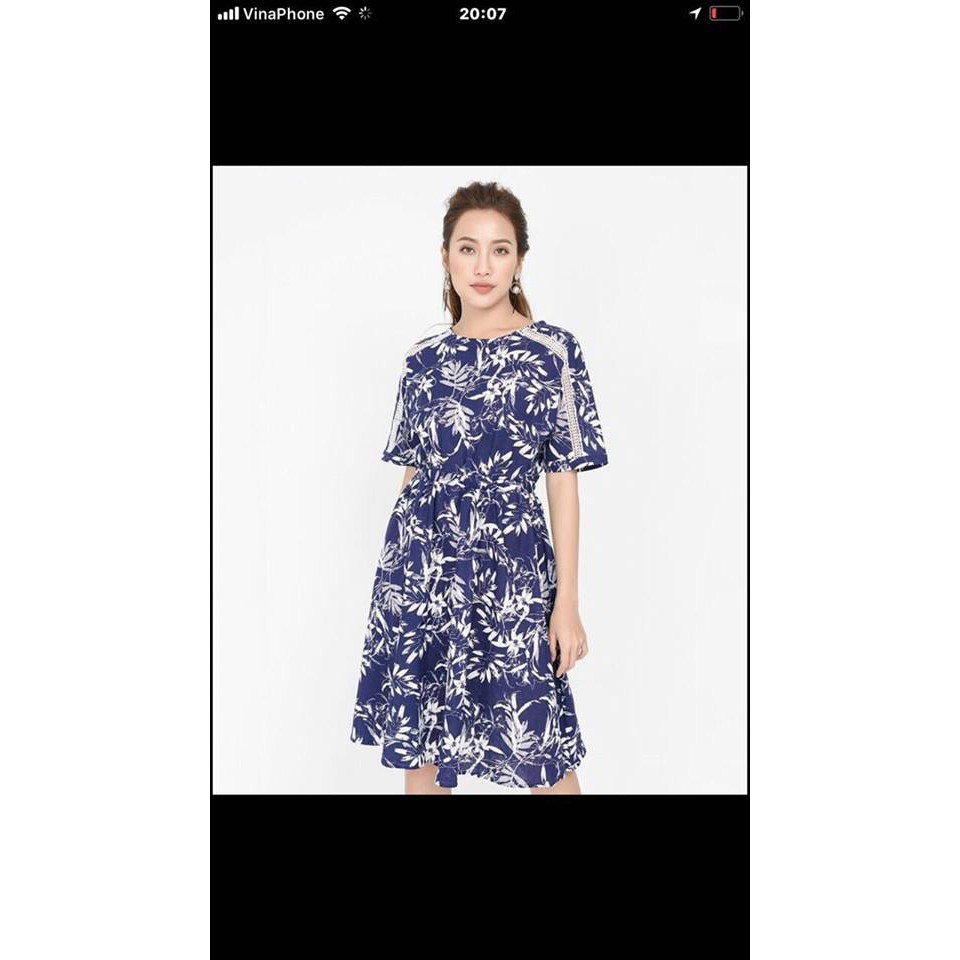 Đầm lụa hoa size M,L,XL giá 160k