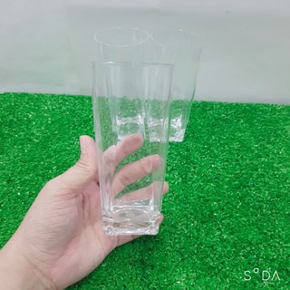 Ly nhựa trong cao cấp Acrylic dùng uống nước ngọt sinh tố 370ml -Ly26