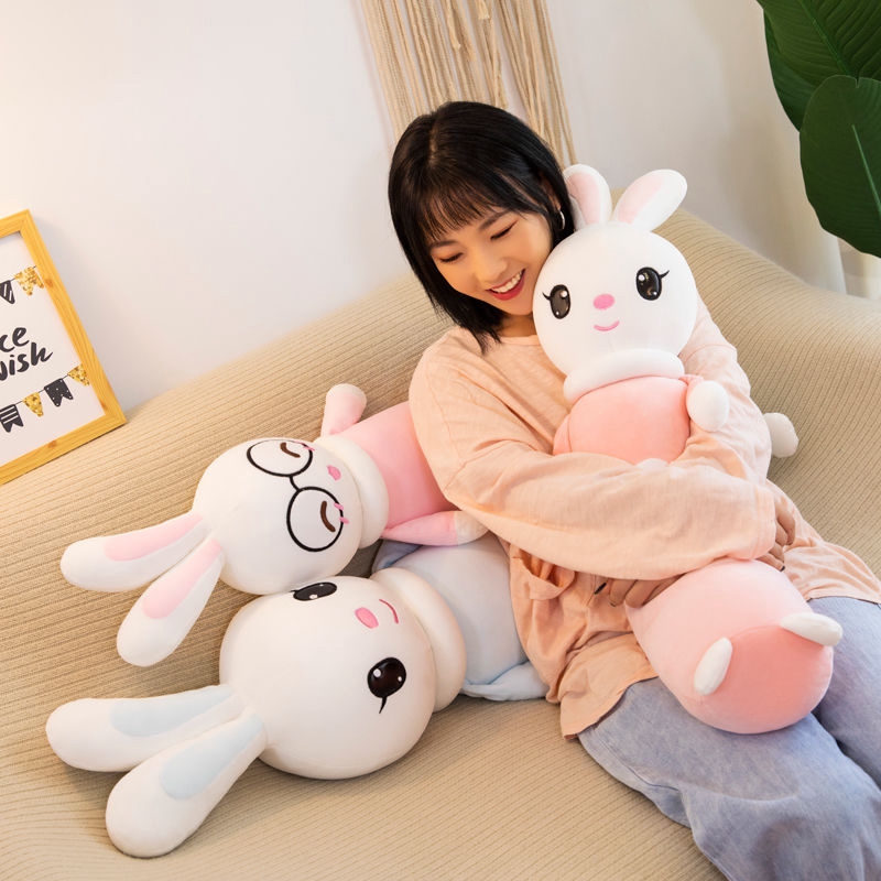 Thỏ Nhồi Bông Mềm Mại Xinh Xắn