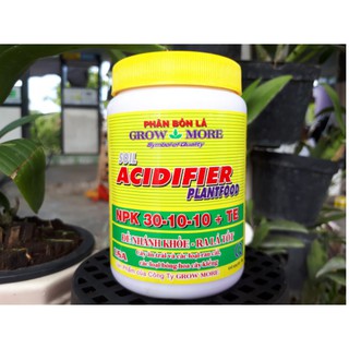 Phân Bón Lá NPK 30-10-10 + TE Grow More Hộp 100gram.