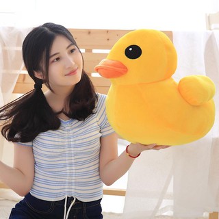 búp bê vịt lớn màu vàng đồ chơi sang trọng cho trẻ em gối con dễ thương bạn gái và quà tặng ngày lễ của