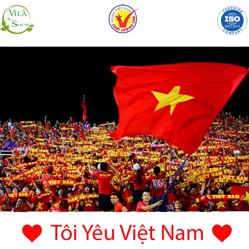 Cờ Tổ Quốc, Lá Cờ Đỏ Sao Vàng Niềm Tự Hào Của Người Dân Việt Nam - Chất Liệu Vải Sa Tanh Bền Đẹp Giữ Màu Tốt