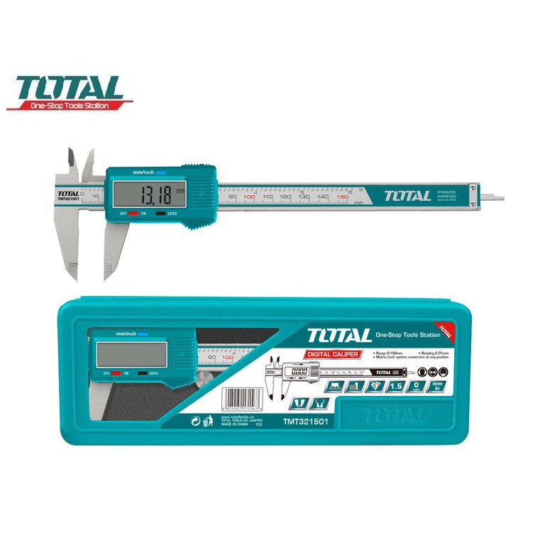 TMT321501 TOTAL (0-150MM) THƯỚC CẶP ĐIỆN TỬ