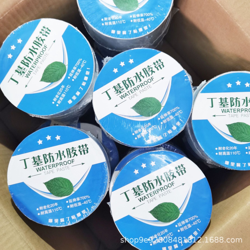 Băng Keo Siêu Dính Chống Thấm Và Chịu Nhiệt Waterproof BUTYL Chính Hãng Nhật Bản