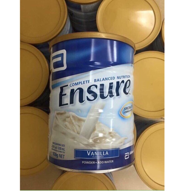 Sữa Ensure Úc 850g cho người lớn tuổi