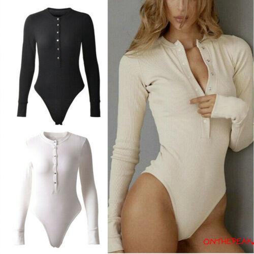 Jumpsuit Tay Dài Màu Trơn Gợi Cảm Cho Nữ | BigBuy360 - bigbuy360.vn