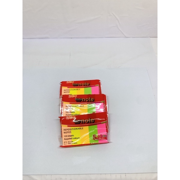 Giấy nhớ 4 màu giấy ngón tay, 5 màu giấy ngón tay cỡ 3x3