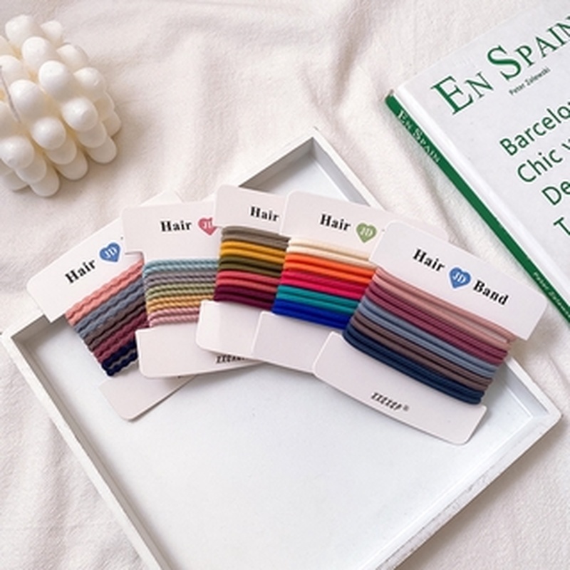 Dây cột tóc màu kẹo thời trang Hàn Quốc đơn giản