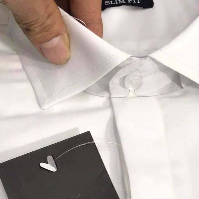 Áo Sơ Mi Trắng Form Dáng Trẻ Trung Hàng Đẹp Chất Cotton