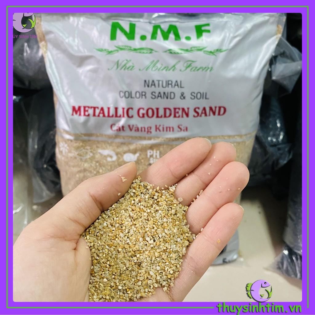 Cát Nắng Vàng Kim Sa 1kg - Nền Trang Trí Bể Cá, Bể Thủy Sinh