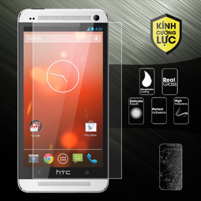 Kính cường lực HTC E9
