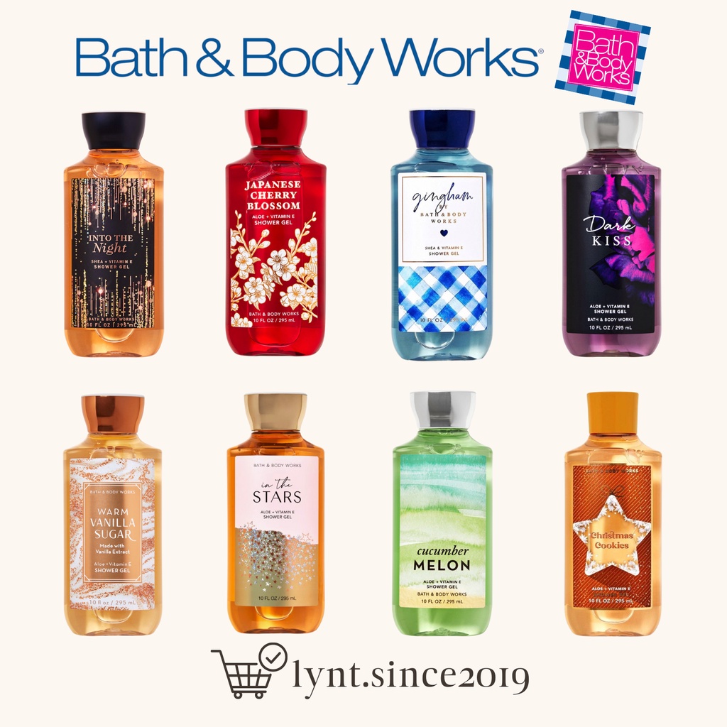 [Hàng Mỹ, đủ bill BBW] Sữa tắm Bath & Body Works Showel Gel 295ml