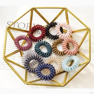 Dây Buộc Tóc Dạng Xoắn Đơn Giản Thời Trang Cho Nữ