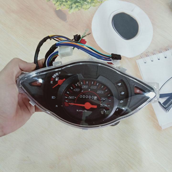 Đồng hồ xe Wave RS, Alpha LỚN cao cấp với thiết kế đủ tính năng như zin lắp đặt dễ dàng  ptxm cho troi