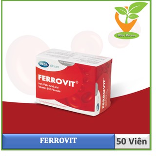 FERROVIT - Viên uống bổ máu, bổ sung sắt [ferovit / ferovvit / fe / folic]