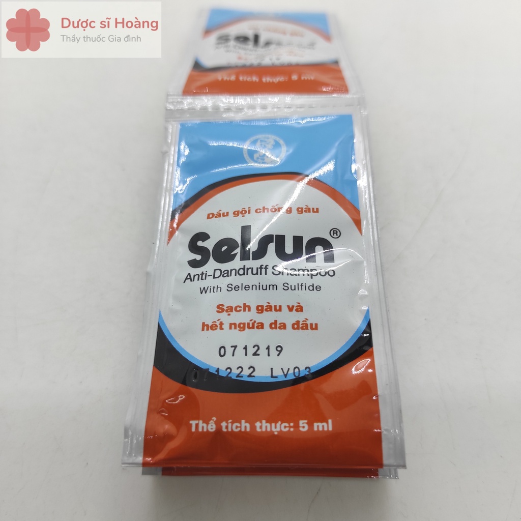 Dầu Gội Chống Gàu Selsun - Gói 5ml