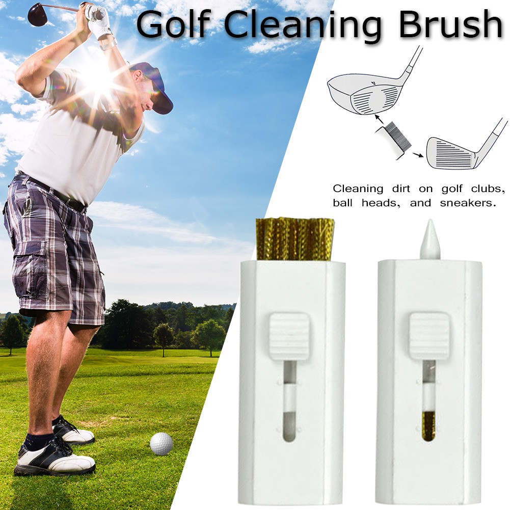 Bàn Chải Làm Sạch Gậy Đánh Golf Hai Chức Năng