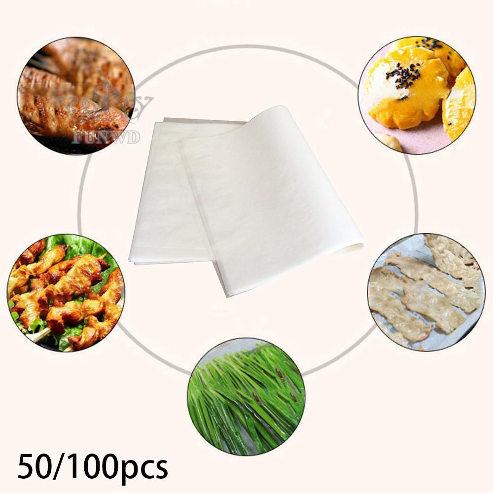 Set 50 / 100 Miếng Giấy Thấm Dầu Chống Dính