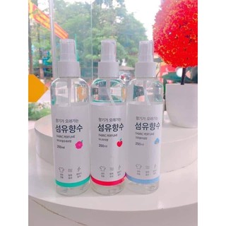Xịt thơm quần áo fabric perfume hàn quốc 250ml