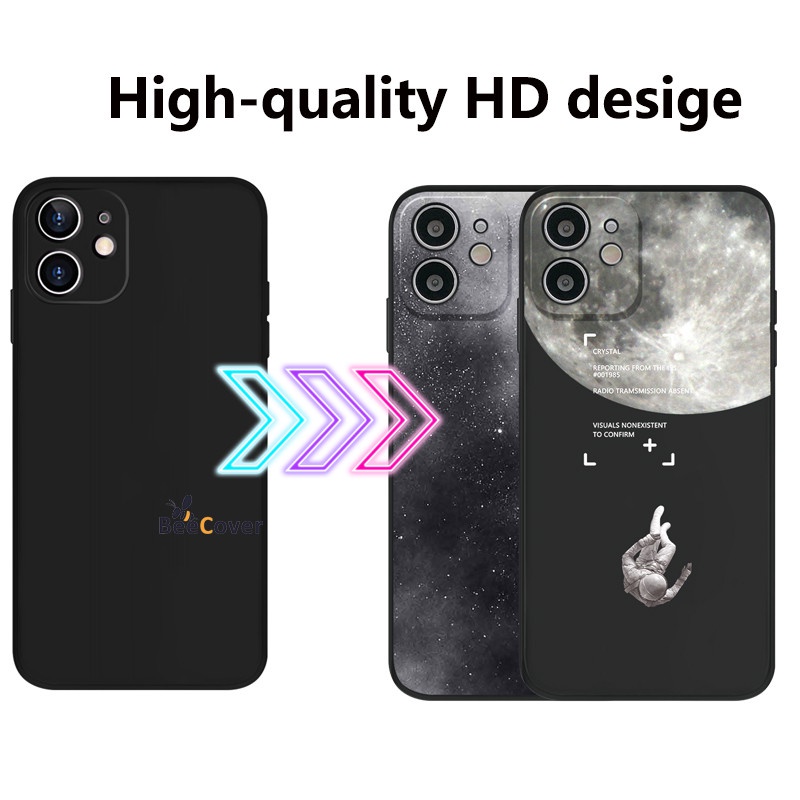 Ốp điện thoại nhựa kế đẹp mắt cho iPhone 6 6s 7 X Plus 7Plus XS XR XSMAX 11 11Pro 11Promax 12 12Pro 12Promax 13 13Pro 13Promax Soft Case