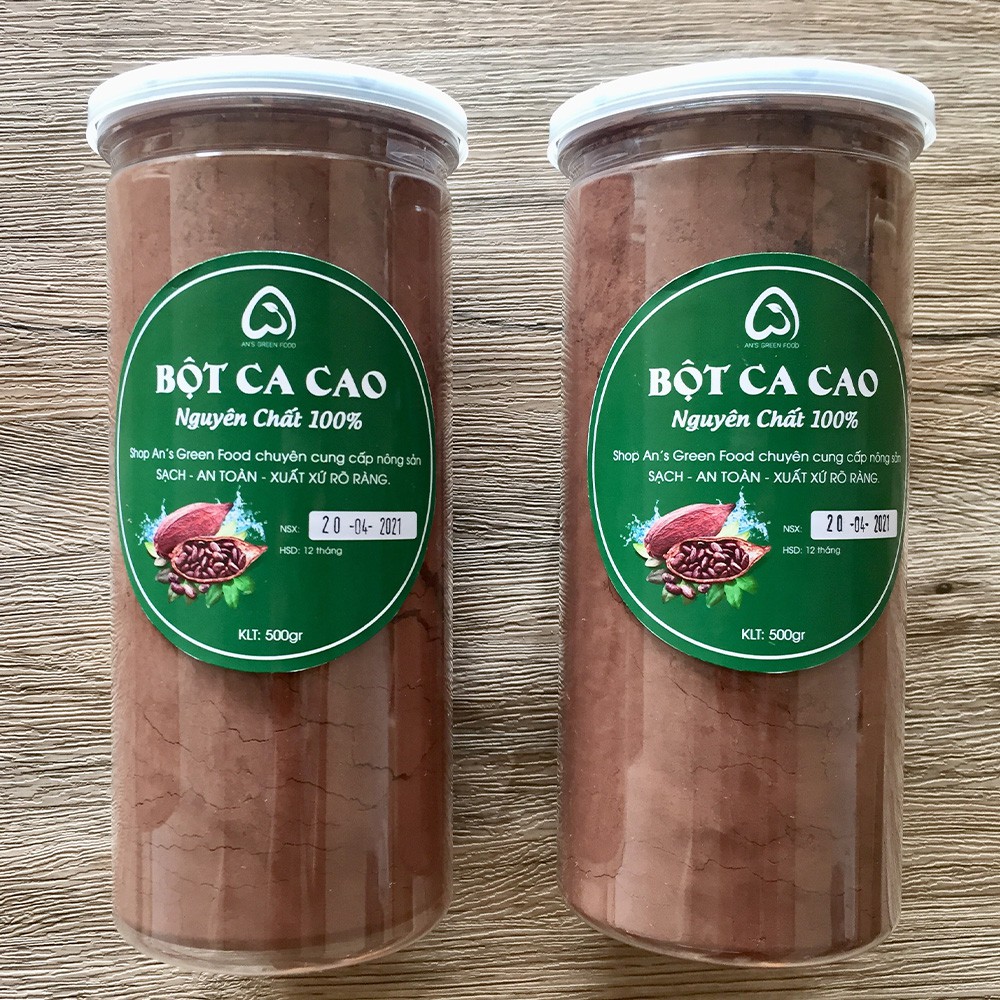 [Mã SKAMLTS7 giảm 10% đơn 150K] Bột CaCao Nguyên Chất Chuẩn Đắk LắkThơm Ngon Đậm Vị [500gr] - An’s Green Food | BigBuy360 - bigbuy360.vn