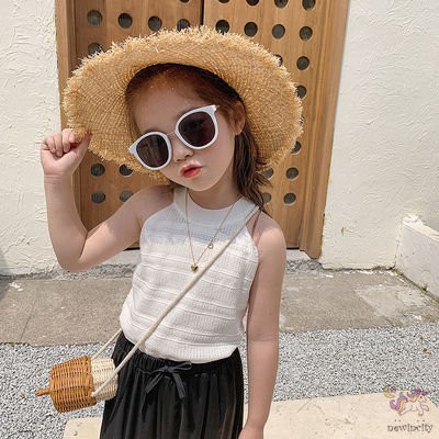 Áo ba lỗ hai dây màu kẹo ngọt thời trang Hàn Quốc dễ thương cho bé gái