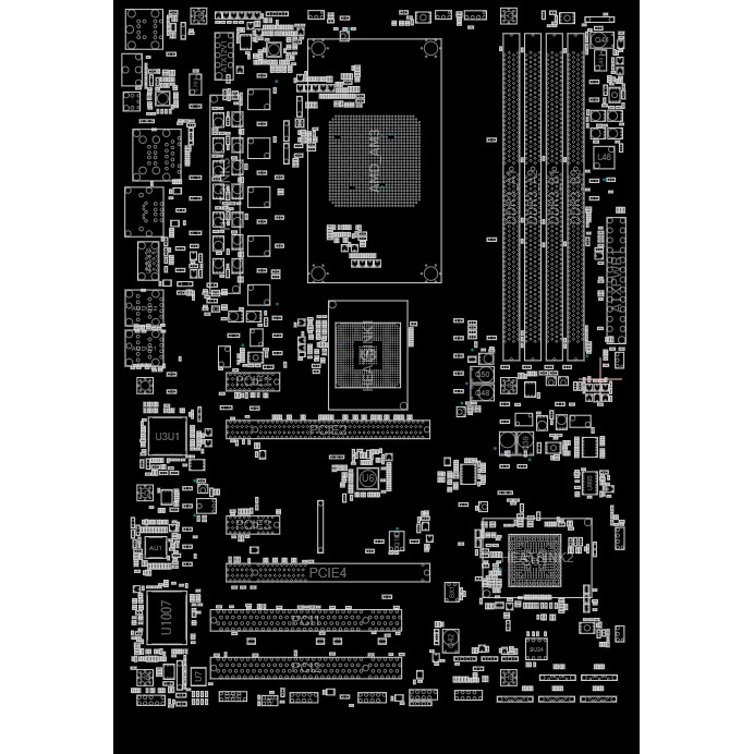 Sơ đồ mạch Boardview Asrock 970 EXTREME3 R1.01