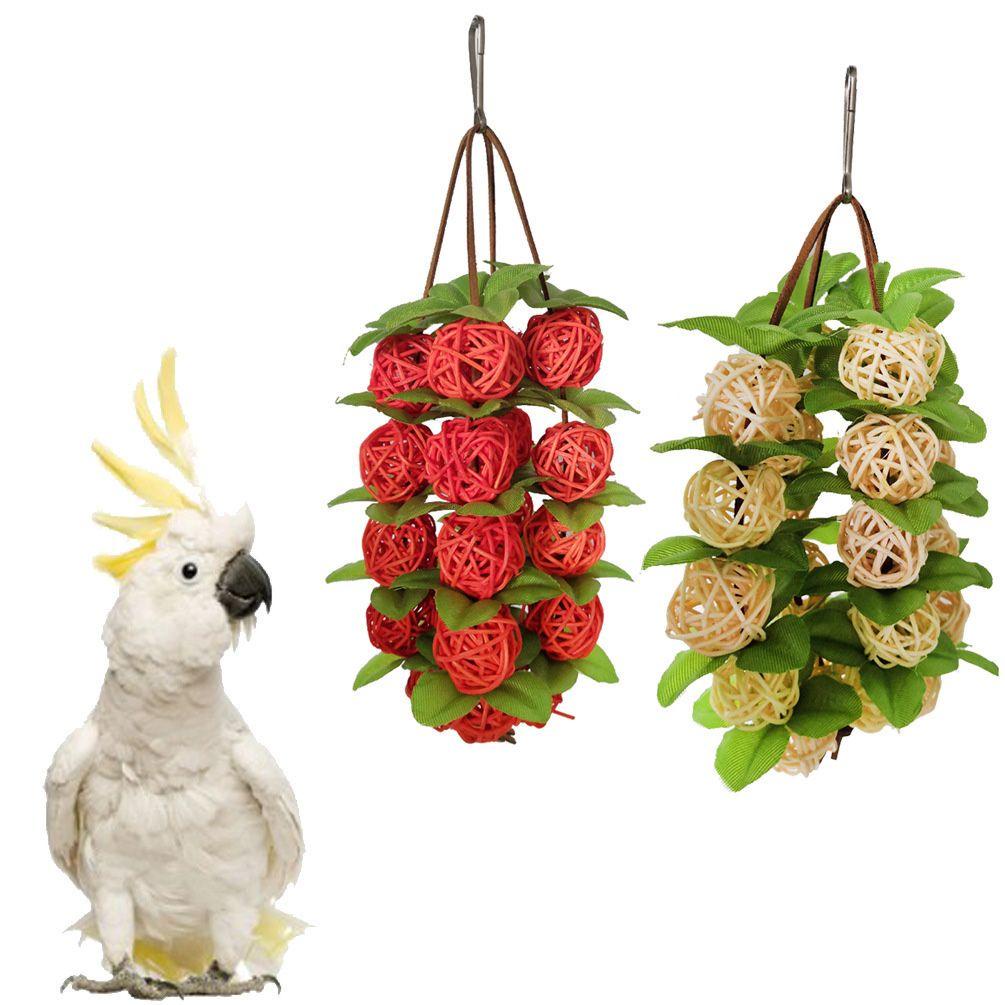 AARON1 1 Đồ Chơi Bằng Gỗ Cỡ Lớn Cho Chim Vẹt
