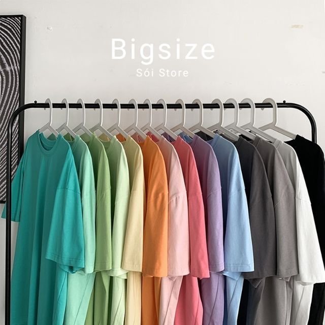 Bigsize 40-105kg nam nữ nhiều màu áo thun Local Brand co giãn thời trang | BigBuy360 - bigbuy360.vn