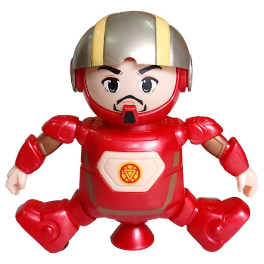 Đồ Chơi RoBot Iron Man - Người Sắt Nhảy Theo Nền Nhạc (Mở Được Mặt Nạ)