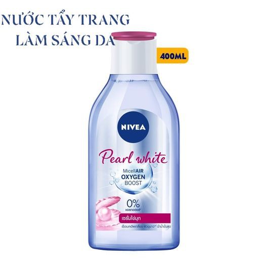 Nước Tẩy Trang Làm Sáng Da NIVEA Pearl White Micellar Water 400ml