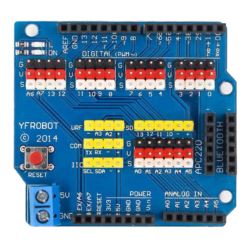 Bộ 2 Bảng Mạch Cảm Biến Mở Rộng Uno R3 V5.0 Qqvn