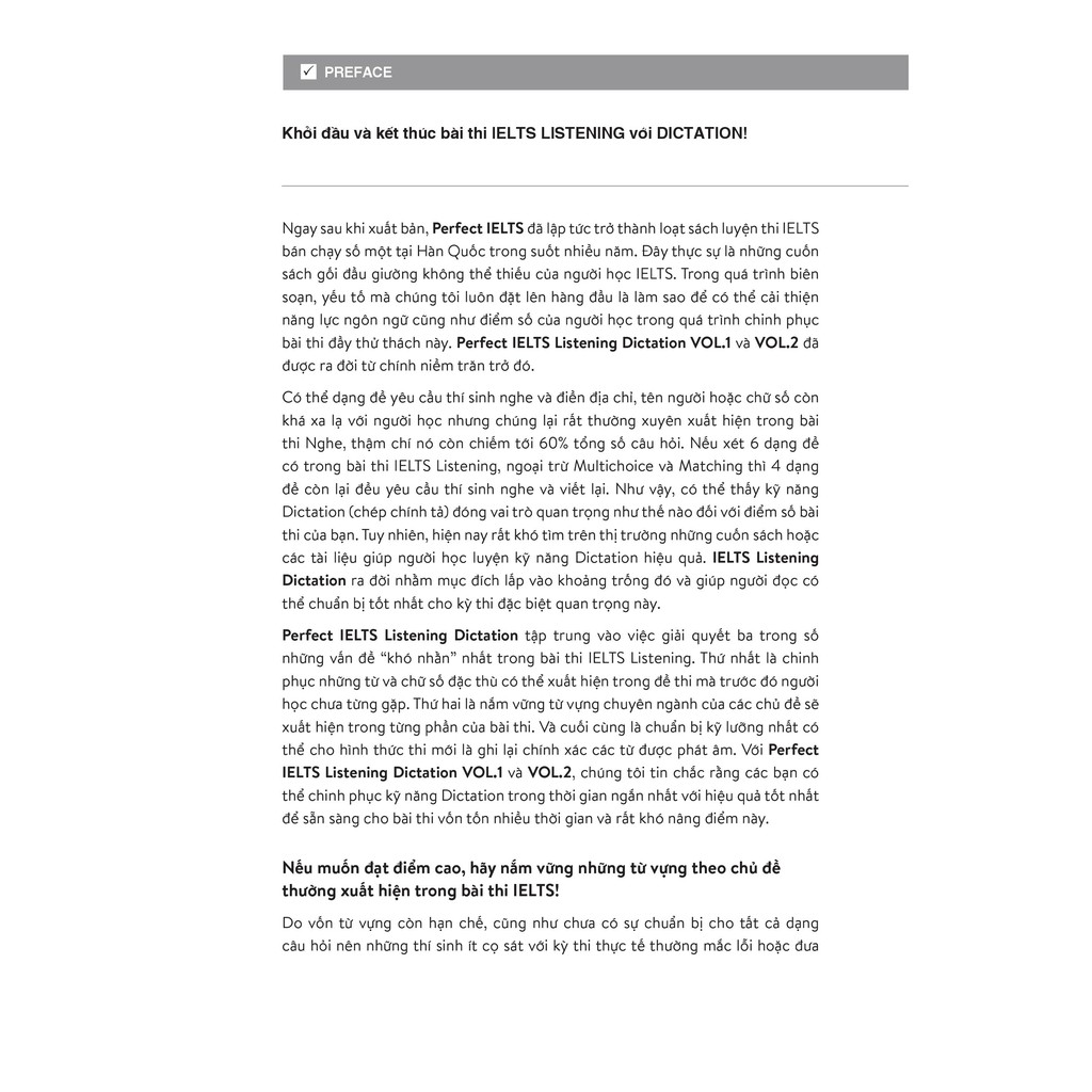 Sách-Perfect IELTS listening dictation vol.2 | BigBuy360 - bigbuy360.vn