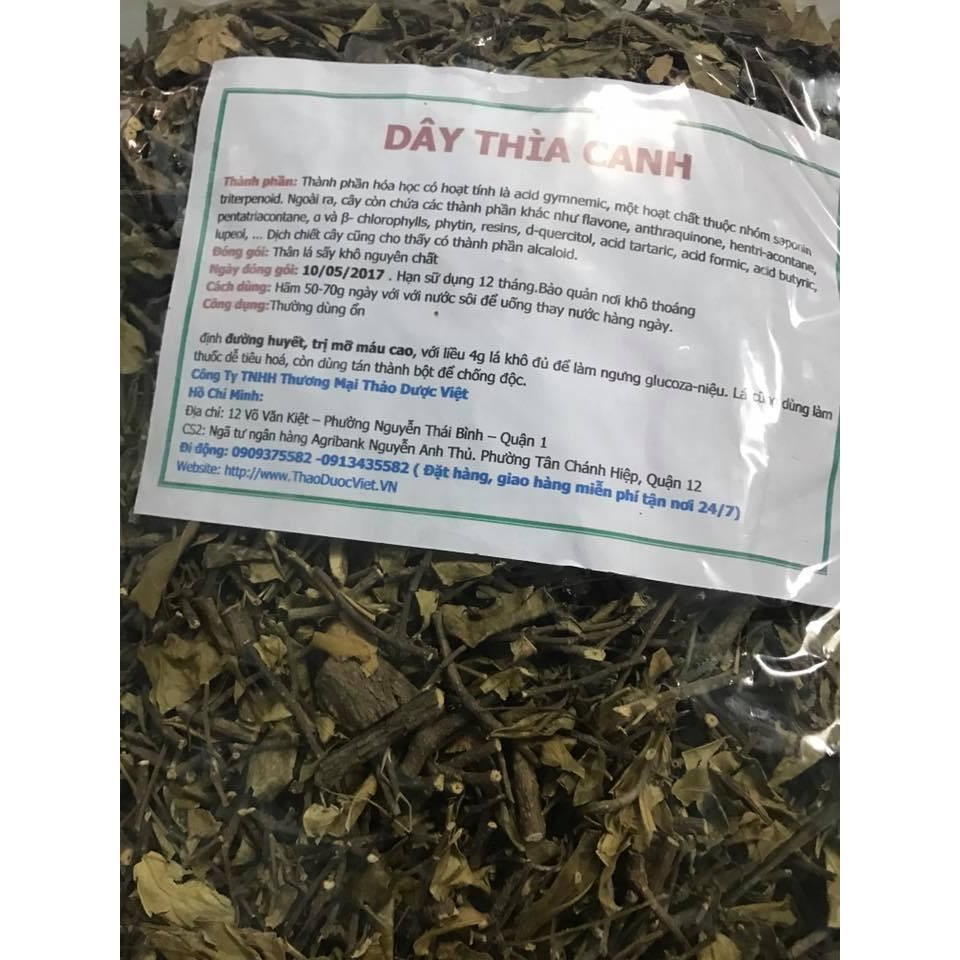 1kg dây thìa canh trị tiểu đường, mỡ máu cao