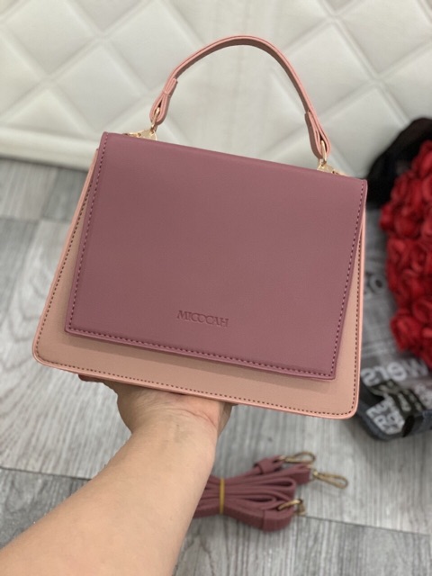 [Mã FAMAYWA2 giảm 10k đơn từ 50k] Túi xách nữ micocah phối màu | BigBuy360 - bigbuy360.vn
