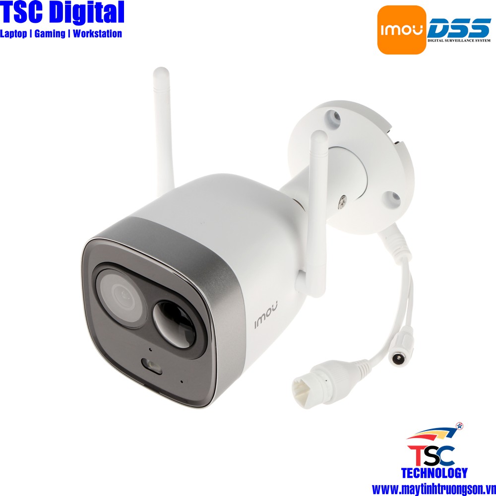 Camera IP Wifi 2.0MP IPCG26EP IMOU Full HD 1080P Chống Nước | Kèm Thẻ Nhớ Lưu Trữ 128Gb