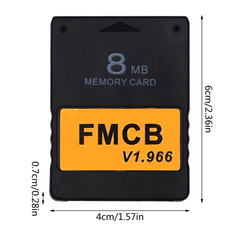 Thẻ Nhớ 8 / 16 / 32 / 64MB FMCB V1.966 Cho PS2