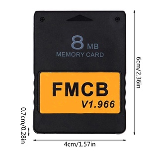 Free McBoot v1.966 8MB /16MB/ 32MB /64MB Memory Card for PS2 FMCB Version 1.966