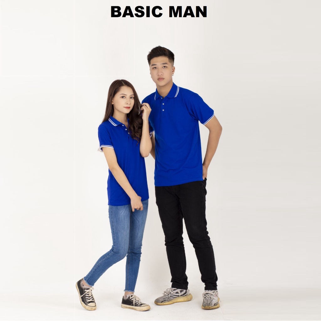 Áo đôi polo nam nữ Aria best and premium nhiều màu cổ bẻ tay ngắn - APOLO 011