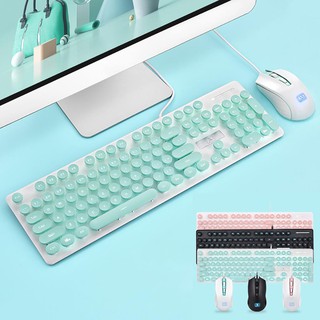 Combo bàn phím giả cơ N518 và chuột chơi Game cao cấp