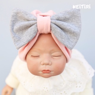 Mũ nón turban nơ cho bé (0-12 tháng)