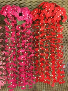 Hoa giấy luạ lan vũ nữ treo tường