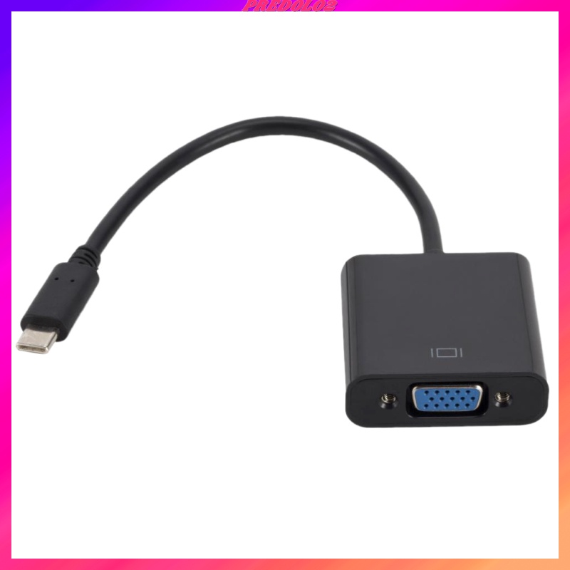 Bộ Chuyển Đổi Usb Type C Đầu Đực Sang Vga Đầu Cái Predolo2 | BigBuy360 - bigbuy360.vn