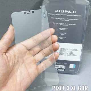 Google Pixel 3XL_ Bộ 2 dán kính cường lực Gor 9H vát cạnh 2,5D siêu cảm ứng ( Trong suốt )