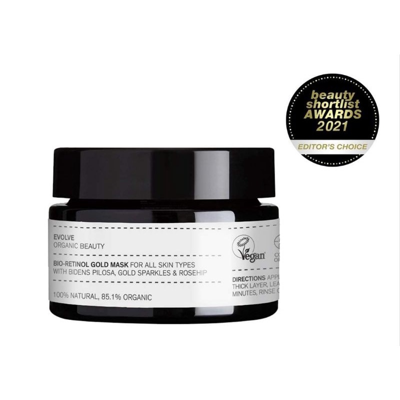 MẶT NẠ VÀNG LÀM SÁNG DA EVOLVE BIO-RETINOL GOLD FACE MASK 30ml