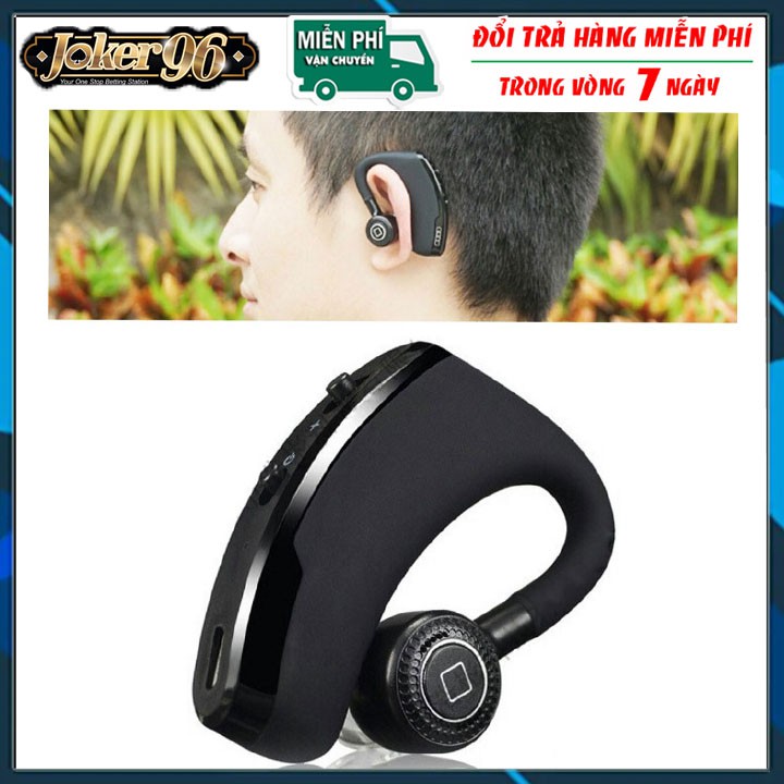 Tai nghe bluetooth không dây cao cấp V9 thể thao thế hệ mới 5.0 Pin trâu bass chuẩn