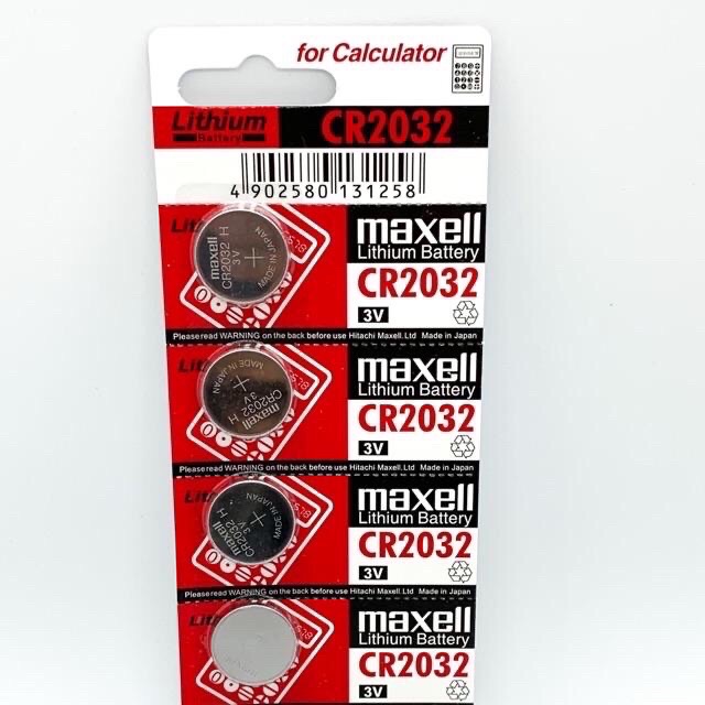 Vỉ 5 Viên Pin CR2032 / CR2025 / CR2016 Maxell Lithium 3V - Made In Japan