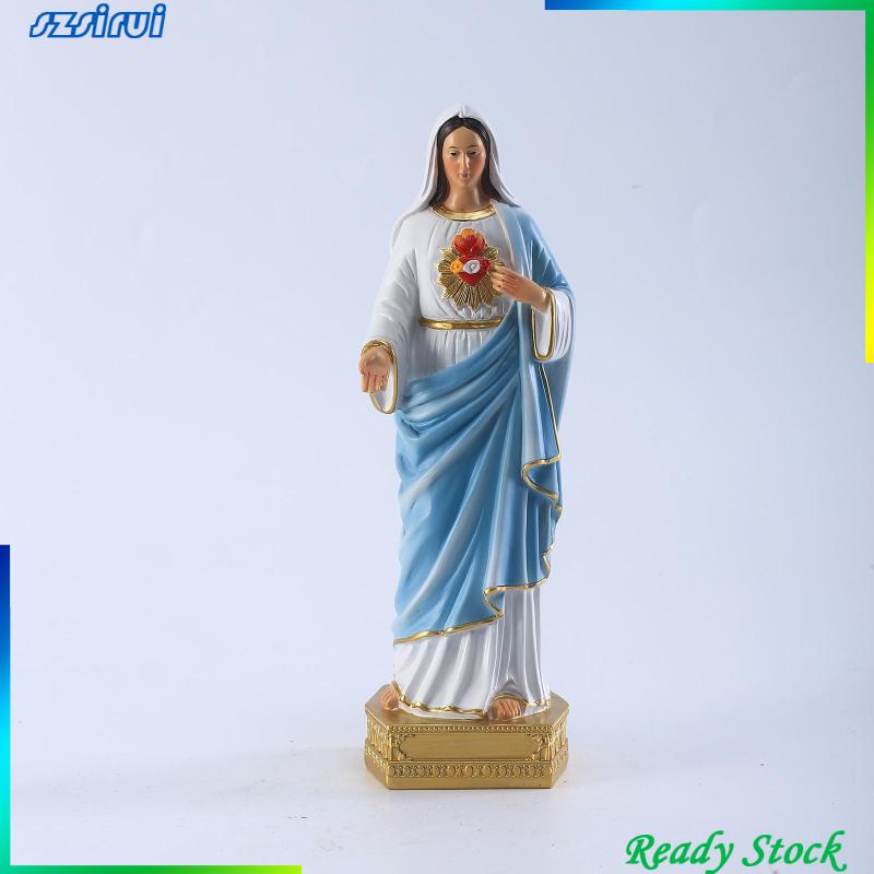 Mô Hình Tượng Đức Mẹ Mary Điêu Khắc Độc Đáo