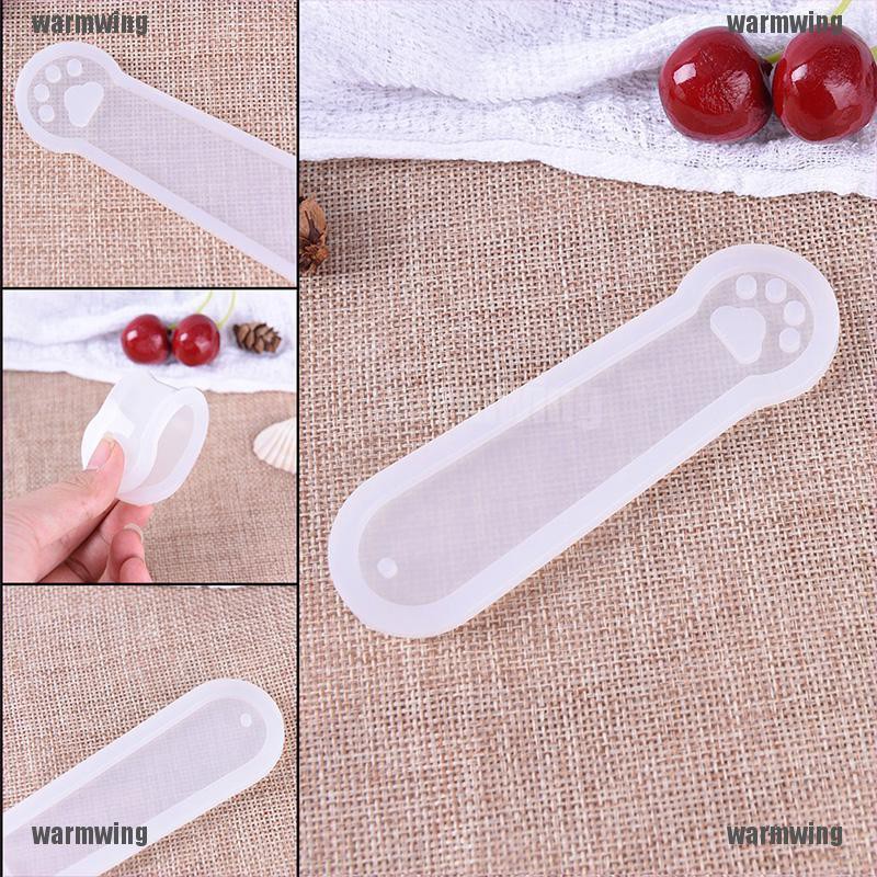 (hàng Mới Về) 1 Khuôn Silicone Làm Đồ Trang Sức Hình Móng Vuốt Mèo Có Lỗ Tự Làm